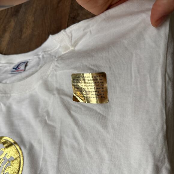 Vintage 90s Y2K Florida State Seminoles T-Shirt Women's Large Logo Athletic NWT - Picture 4 of 14